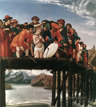 聖フロリアン・フランドルのデニス・ファン・アルスロートの殉教 Oil Paintings